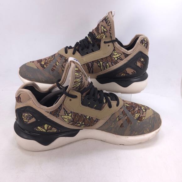 Adidas Tubular Runner Athletic Running Training Shoe Mens Size 10.5 B35638 Brown - Picture 5 of 10